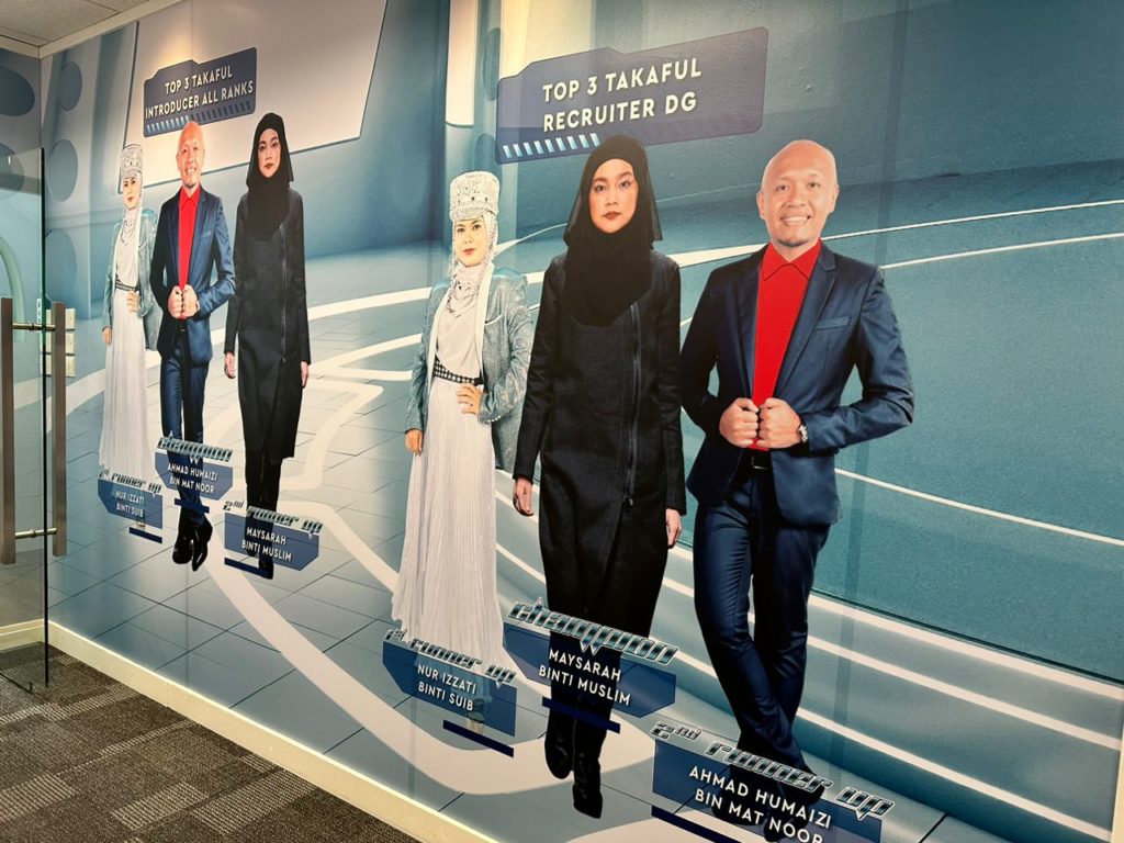 Wall of Fame Great Eastern Takaful